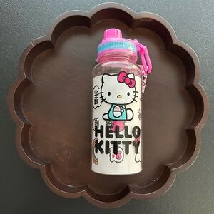 Hello Kitty Multicolored Water Bottle with Stickers 32 oz